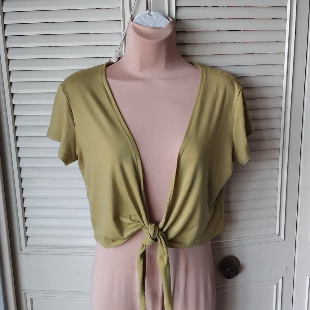 Olive Green Outfit Top